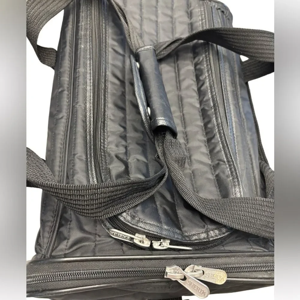 Sherpa Deluxe Pet Carrier Medium Black Airline Approved Dog Cat Travel Bag